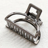 Gold Alloy Hair Claw Clip - Non-Slip Strong Hold Jaw Clip for Thick Hair, Vintage Hollow Design