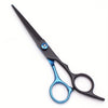 Left-Handed Professional Hair Scissors — Japanese Stainless Steel, Ergonomic Orange Accent, 5 cm (2.0 in) Blade, Texturizing for Fine & Wavy Hair