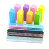 20-Piece Nail File & Buffer Kit — Manicure Set with 8 Nail Blocks, 100/180 Files, 7-Sided & 1000/4000 Buffers