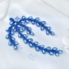 Handmade Blue Headband for Women – Elegant Hair Band for Weddings & Banquets