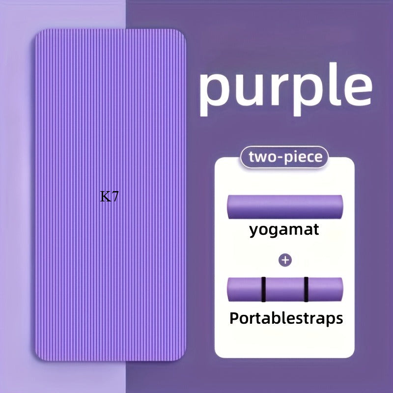 Heavy-Duty Thick Non-Slip Yoga & Exercise Mat for Gymnastics, Pilates & Dance, Ideal for Gym Studio and Outdoor