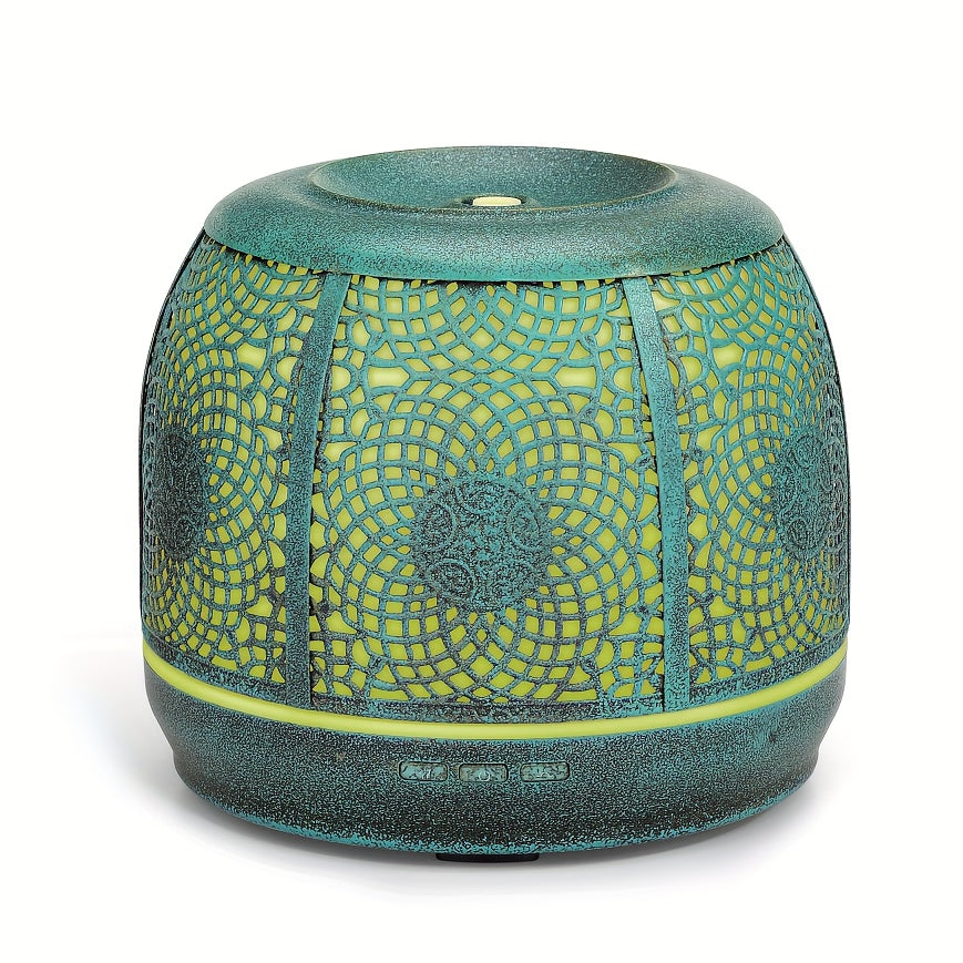 400ml Ultrasonic Essential Oil Diffuser with Remote — 7-Color LED Cold Mist Humidifier, USB-Powered Aromatherapy for Bedroom & Holiday Gifts