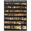 36/48-Piece Retro Gold Pearl Earrings Set – Faux Pearls, Vintage Twisted & Smooth Styles for Women