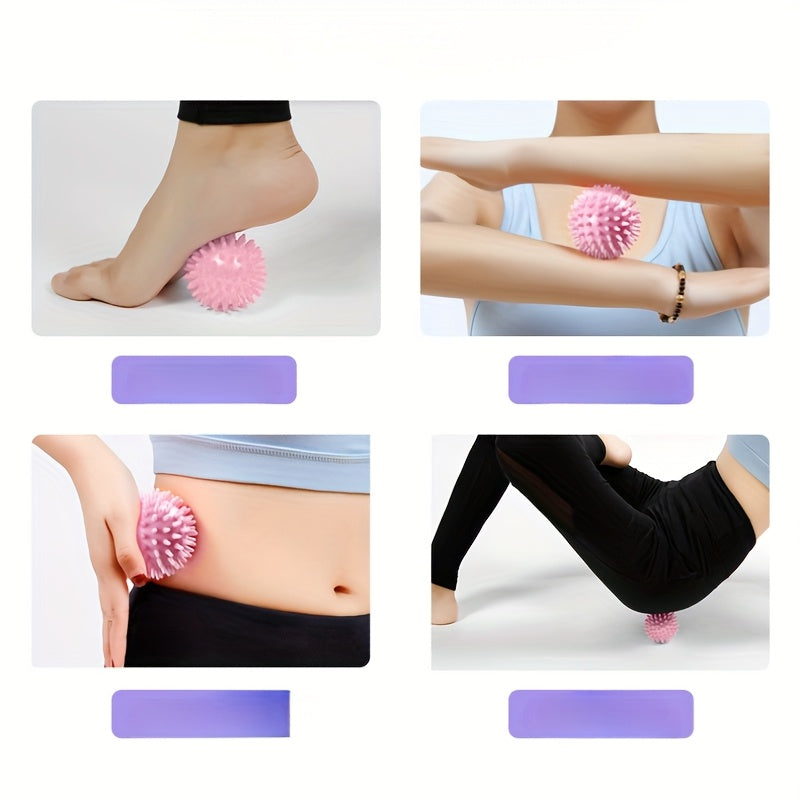 4-Piece EVA Foam Muscle Roller Set - Fascia Release & Body Shaping Massage Tool for Yoga & Recovery | Gift for Women