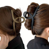 Large Hair Claw Clip - Minimalist Shark Clip with Cross Design for Thick & Thin Hair (1pc/2pcs)