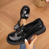 Floral Slip-On Loafers for Women - All-Season Round-Toe Flats