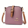 Elegant Women's Small Bucket Shoulder Bag, Lightweight Crossbody for Travel & Shopping