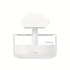 Raindrop Aroma Diffuser with Colorful LED Night Light – USB Rain Cloud Humidifier & Essential Oil Diffuser for Desktop (10–20 m² / 107–215 ft²)