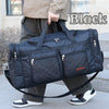 Extra Large Travel Duffel Bag - Durable Nylon Multi-Pocket Gym & Weekend Bag (Red, Blue, Black)