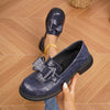 Floral Slip-On Loafers for Women - All-Season Round-Toe Flats
