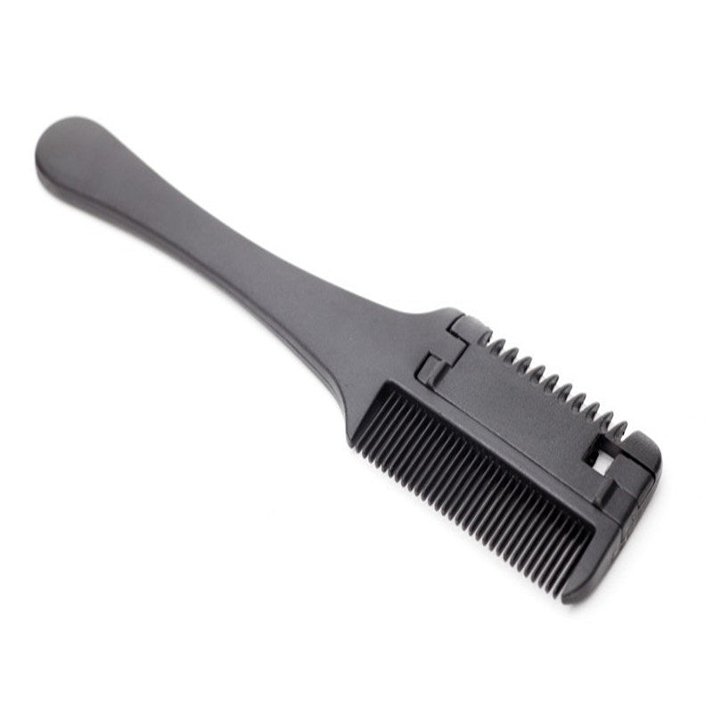 Salon-Grade Hair Thinning Comb with Razor Blade for Trimming & Styling