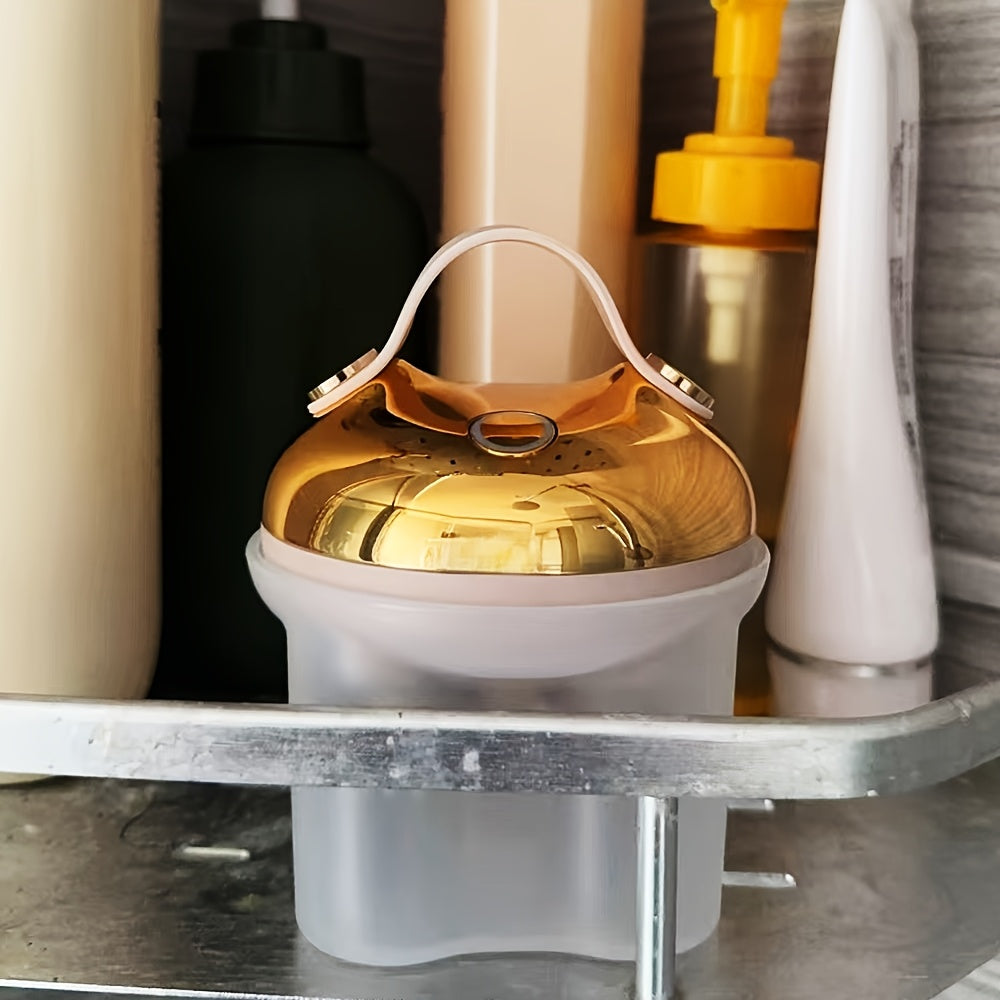 Electric Hanging Rope Scalp Massager – 100 Kneading Nodes, Portable USB Rechargeable Head & Facial Massager, Gift for Pet Lovers