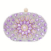 Sunflower Floral Evening Crossbody Bag – Party, Wedding & Dinner Shoulder Bag