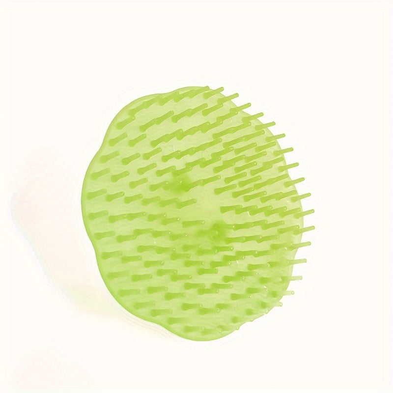 Scalp Massage Shampoo Brush – Plastic Bristle Scalp Scrubber & Hair Cleaning Brush for Men and Women
