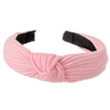 Women's Twist Knotted Headband – Stretch Spandex Twist Knot Hairband, Solid Color Cross Knot