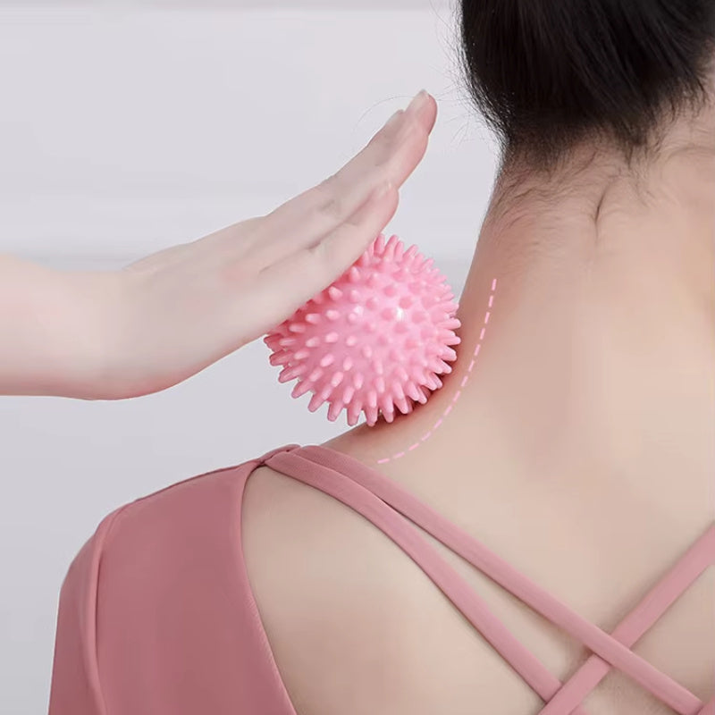 Fascia Massage Ball for Muscle Relaxation — Deep Tissue Neck, Shoulder & Foot Massager for Yoga & Fitness