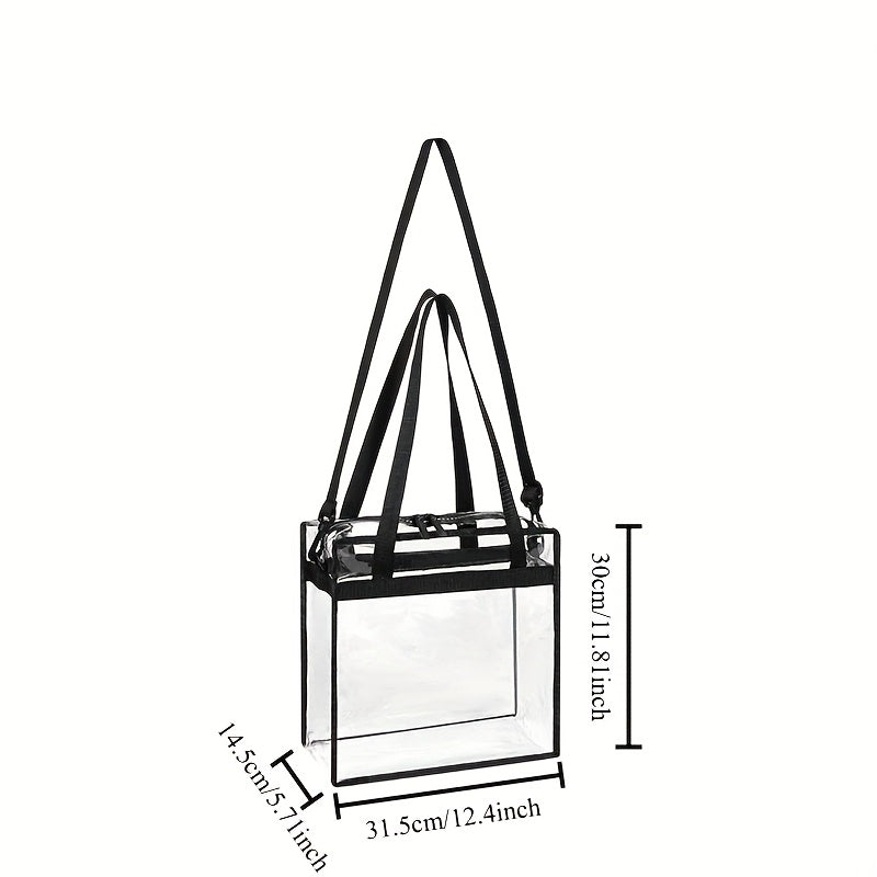 2-Pack Handmade-Look 3D Multi-Compartment Travel Organizer Pouches with Clear Window – Heavy-Duty Zippered Cosmetic & Toiletry Bags, Black