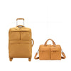 2-Piece Travel Luggage Set with Multi-Purpose Shoulder Bag — 24-Inch (61 cm) Spinner Suitcase + 20-Inch (51 cm) Carry-On, Lightweight Large Capacity