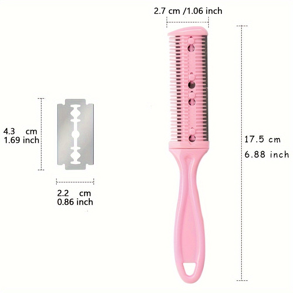 Dual-Sided Razor Trimmer Comb – Hair Thinning & Cutting Tool (1-Pack)