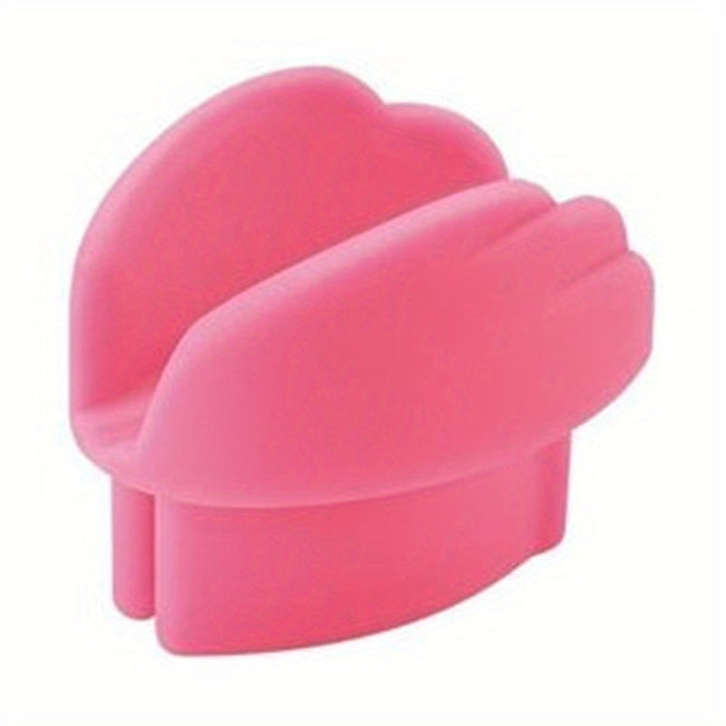 Handheld Silicone Eye Contour Massager & Trainer – Under-Eye Massager for Puffiness & Firming (Light Beige)