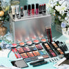 Multi-Function Makeup Kit — 48-Color Eyeshadow Palette, 5 Blushes, 3 Highlighters, 6 Lip Glosses & 4 Lipsticks with Brushes and Mirror