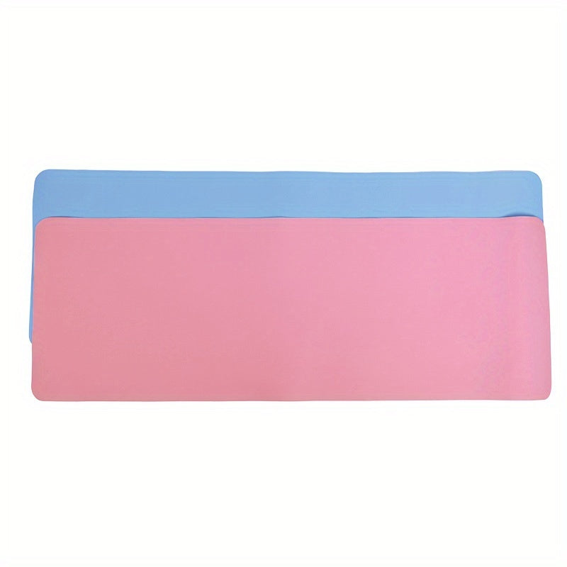 3mm EVA Yoga Mat - Non-Slip Moisture-Resistant Exercise Mat for Yoga, Pilates & Home Gym (Pink/Purple/Blue)