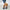 Women's Retro Colorblock T-Strap Block Heel Sandals, Round Toe, Buckle Closure