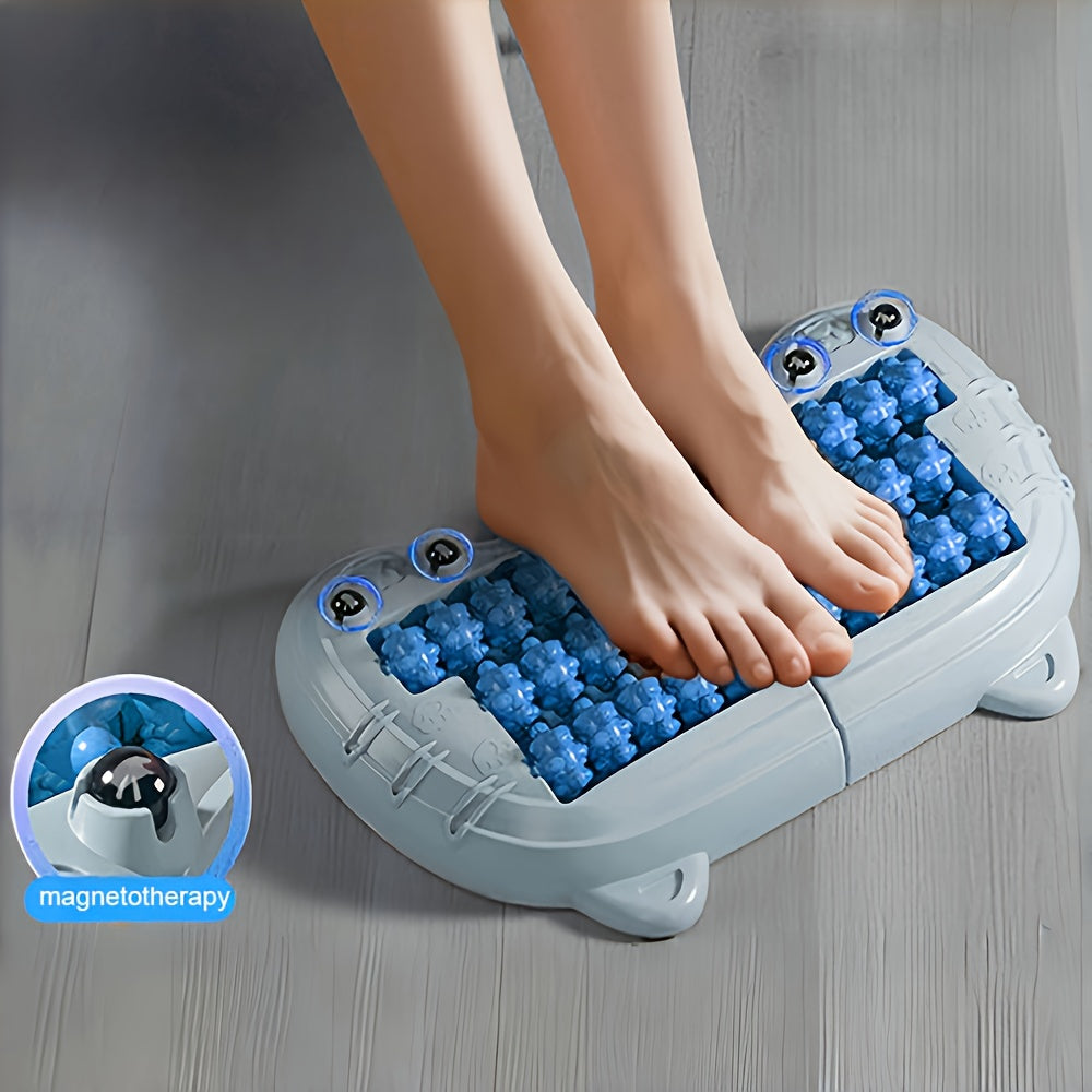 Foot Massage Roller – Ergonomic Acupressure Ball Massager for Feet & Legs | Portable Gua Sha Circulation Booster
