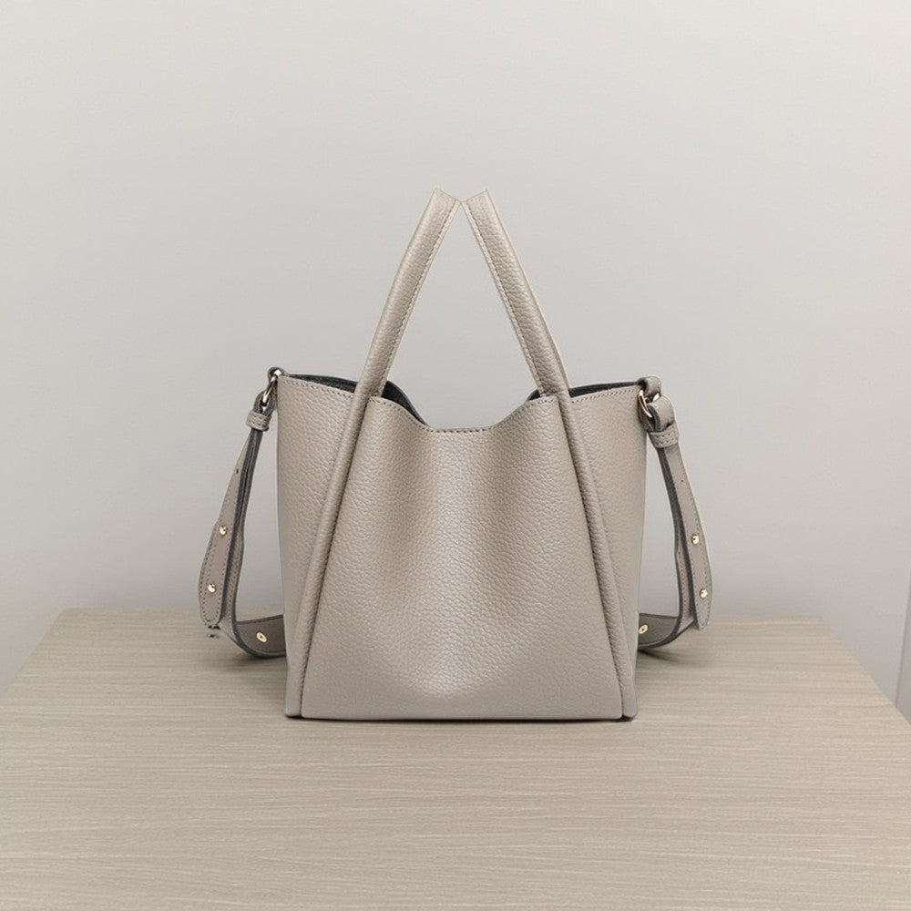 Women's Large Retro Bucket Handbag - Structured Round-Top Tote with Gold Hardware, Mustard Yellow/Black Crossbody Shoulder Bag for Travel & Everyday