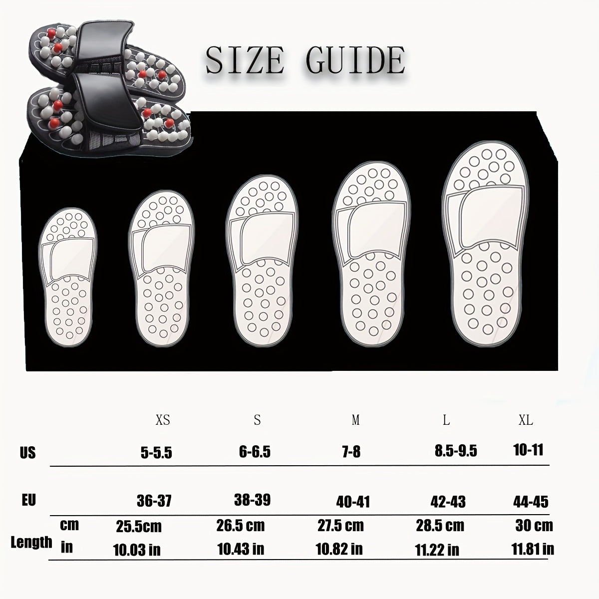 Acupuncture & Moxibustion Massage Slippers for Men & Women – Acupressure Foot Massager, Comfortable Durable Home Spa Gift