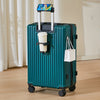 20-Inch (50.8 cm) Hard Shell Spinner Carry-On Luggage with Combination Lock and Aluminum Handle