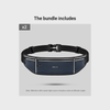 Ultra-Thin Running Waist Pack - Invisible Phone Pouch for Marathon & Outdoor Fitness