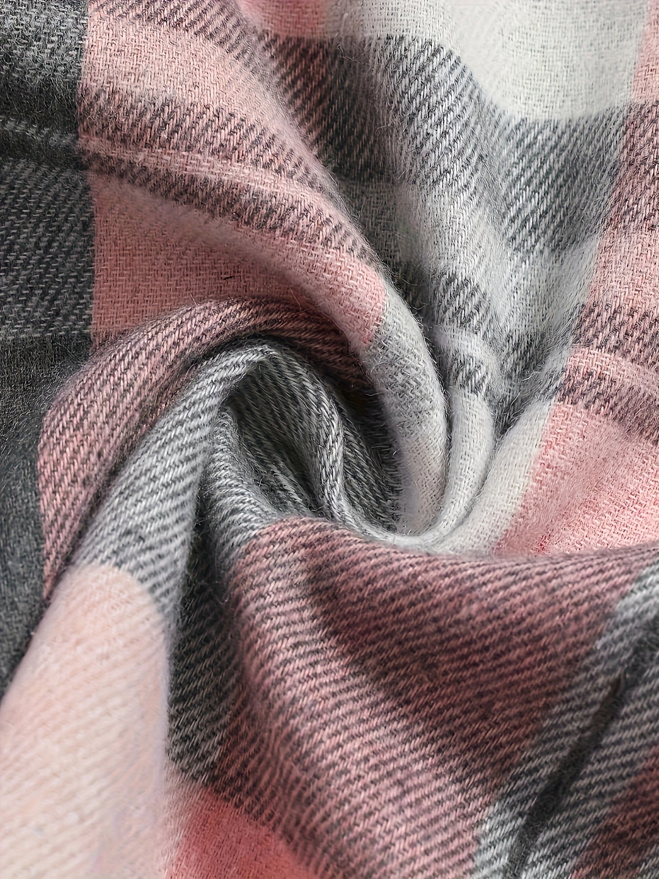 Women's Pink Gingham Plaid Button-Up Shirt – Lightweight Breathable Short-Sleeve Collared Top