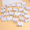 10 Pairs Mixed Resin Earrings Set – Flower Bow Heart Geometric Studs for Teens Daily Party Vacation