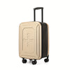 20-Inch (50.8 cm) Lightweight Carry-On Spinner Suitcase - Foldable 360° 4-Wheel, Telescopic Handle & Combination Lock, ABS+PC Shell