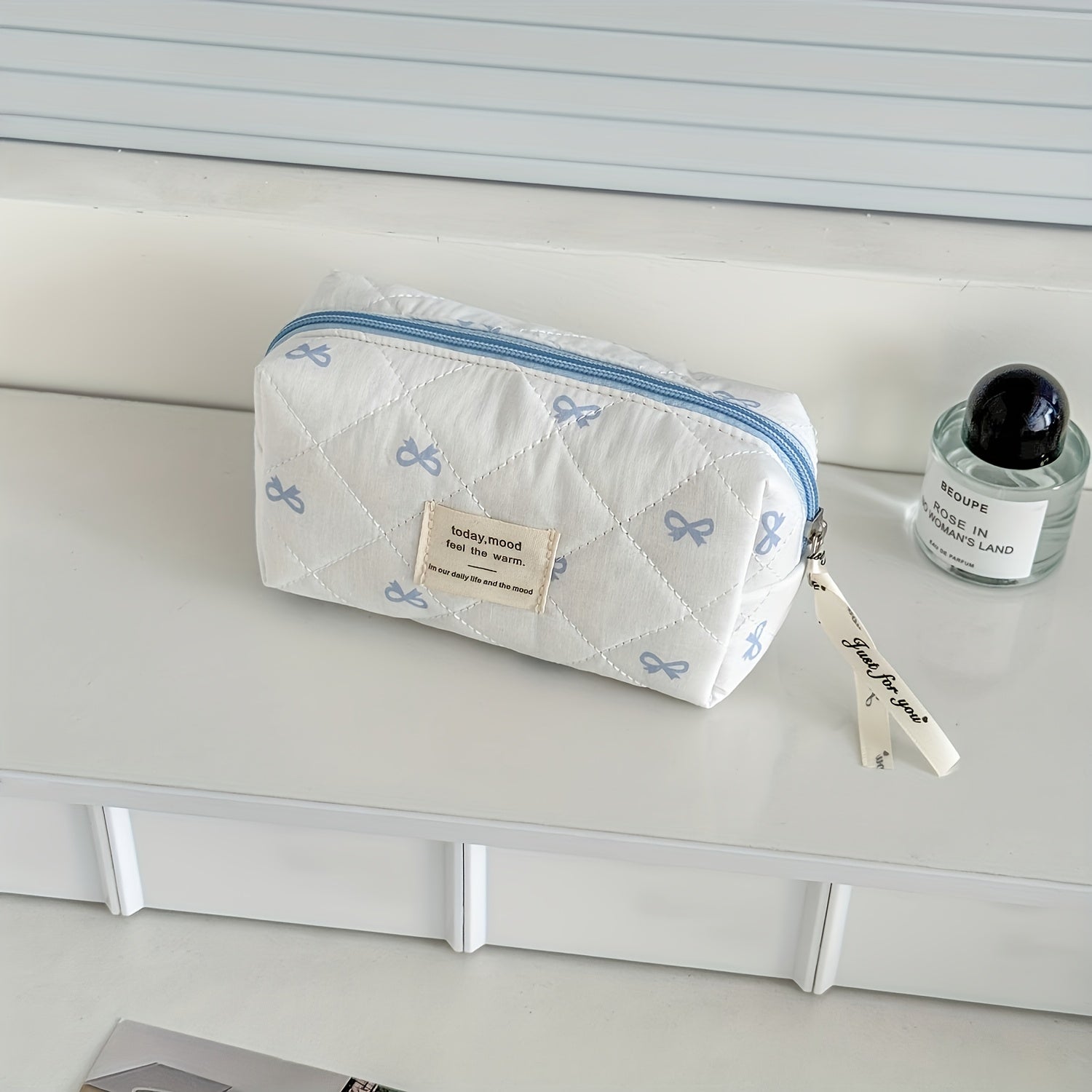 3-Piece Pink Sweet Bow Makeup Bag Set - Large Capacity Travel Cosmetic Organizer Toiletry Pouches