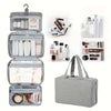 Large Capacity Foldable Travel Organizer Bag - Zippered Minimalist Polyester Pouch with Shoulder Strap