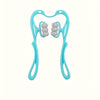 Pink 6-Ball Ergonomic Trigger Point Massager - Dual-Action Handheld Neck & Shoulder Massager for Full Body