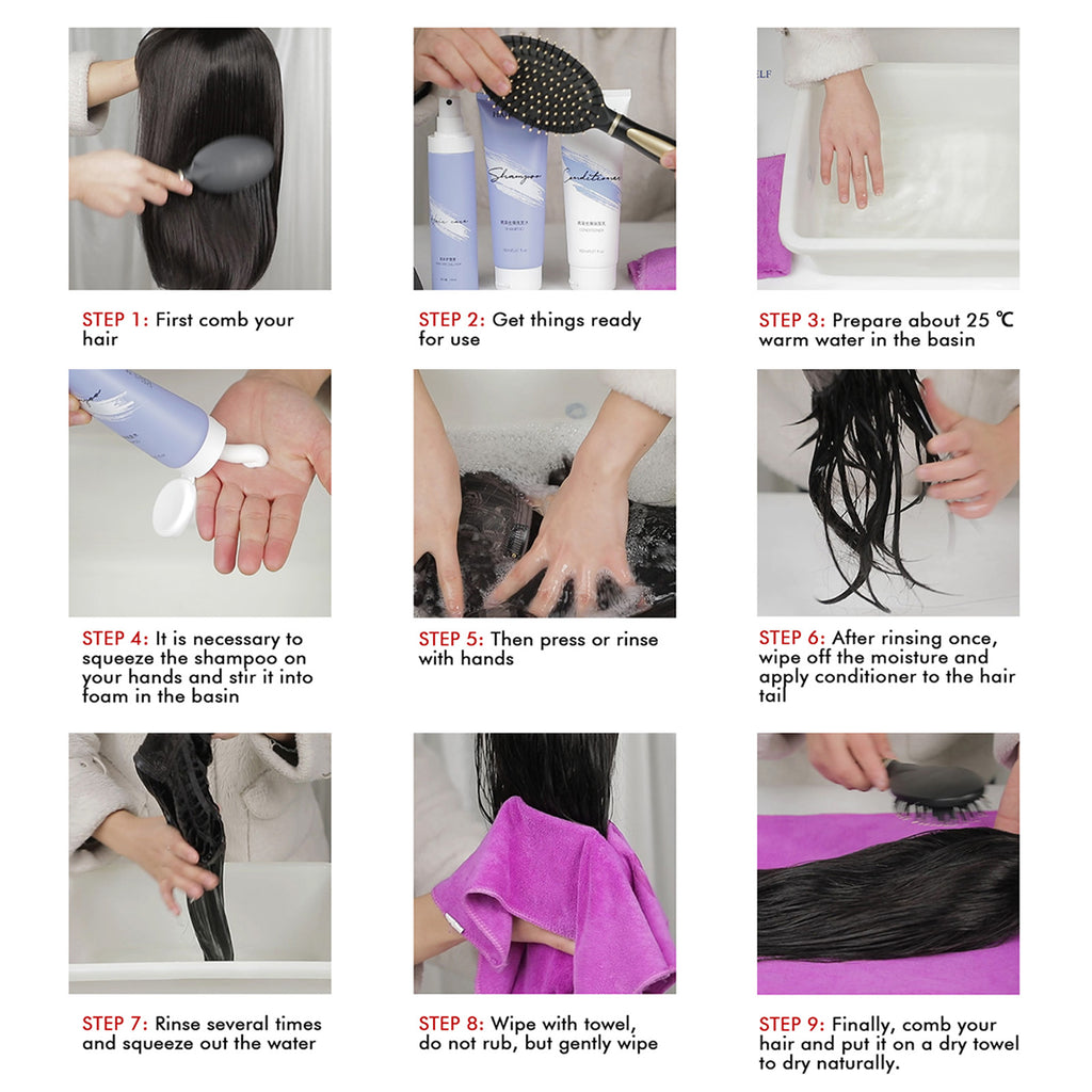 12-Inch (30 cm) Voluminous Loose Wave Synthetic Ponytail Wig – Heat-Resistant Claw Clip, Blonde & Multi-Color Options