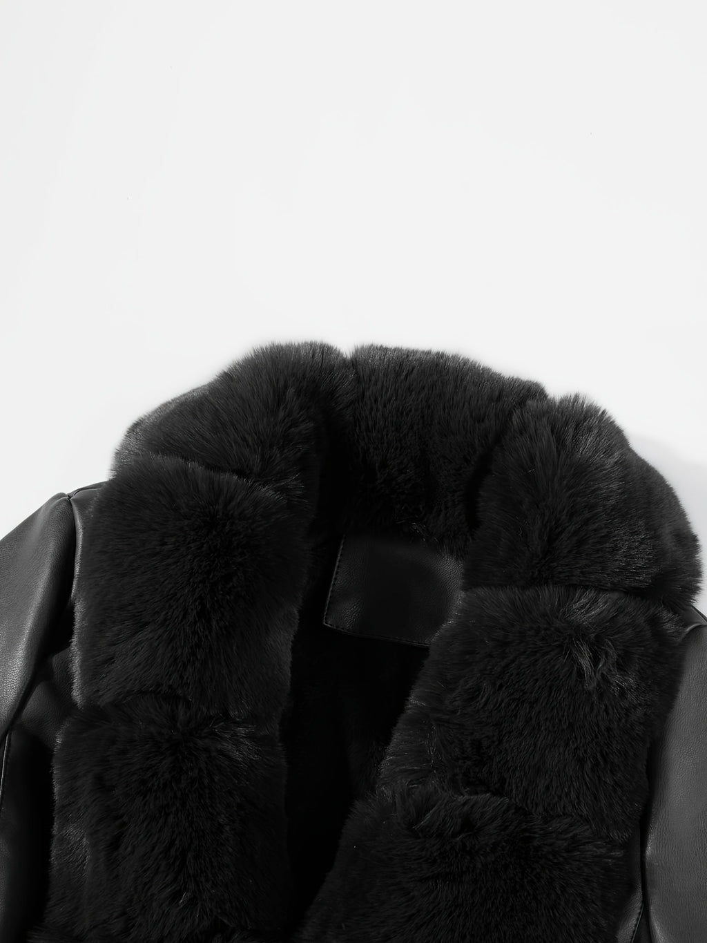 Women's Belted Faux Leather Jacket – Warm Fall/Winter Waist-Cinching Blazer Coat, Casual to Dressy Outerwear