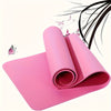 Extra Thick Wide Non-Slip Yoga Mat – Shock Absorbing Fitness Pad for Men & Women, Ideal for Meditation, Jump Rope & Dance Balance