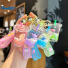 4-Pack Kawaii Cat Acrylic Keychains — Milk Tea & Sports Backpack Charms, Cute Car Keyrings, Small Gifts for Women