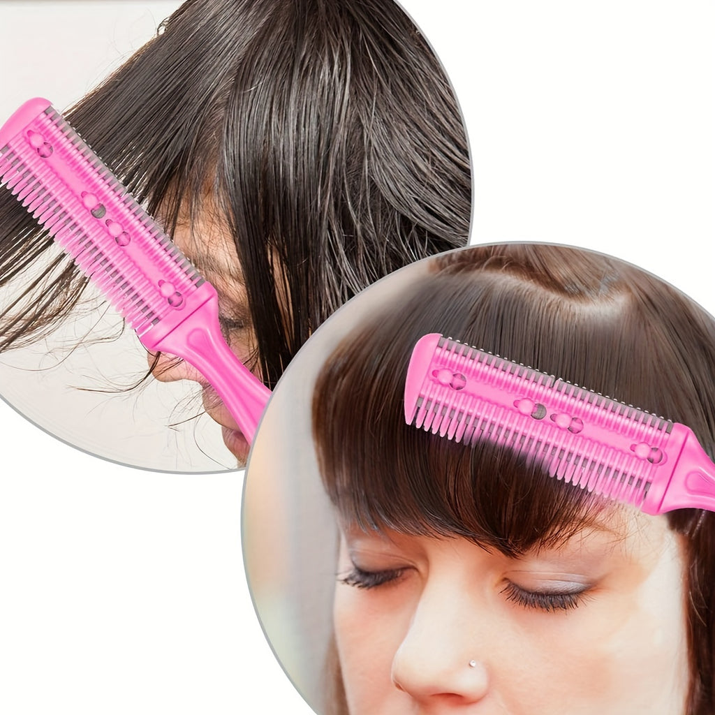 Dual-Sided Razor Trimmer Comb – Hair Thinning & Cutting Tool (1-Pack)