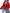 Women's Red V-Neck Long Sleeve Blouse — Elegant Office & Party Top, Machine Washable