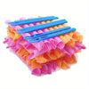 Spiral No-Heat Hair Curlers 18/30/40-Pack Heatless Curling Rods with Styling Hooks for Long & Medium Hair