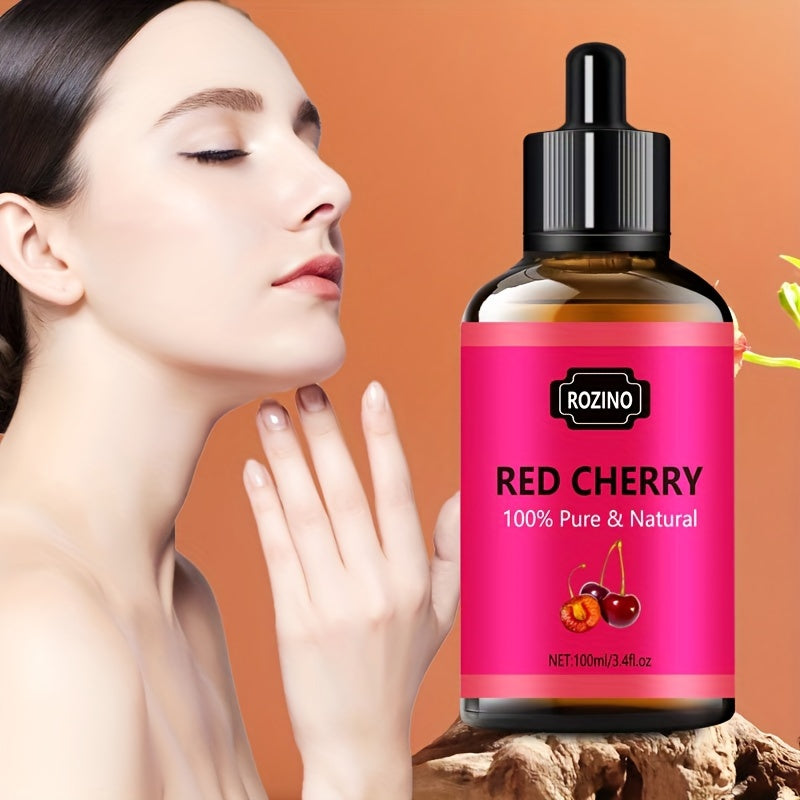 100% Pure Cherry Essential Oil – Sweet Hydrating Plant Oil for Skin, Hair, Nails, Massage & Aromatherapy