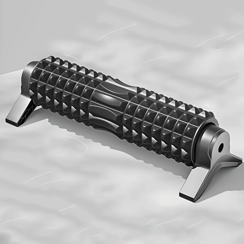 Textured Foam Roller for Muscle Relief – Soft EVA Stability Trainer Massage Roller (Black, Pink, Blue)