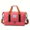 Large Travel & Gym Duffle Bag with Shoe Compartment, Yoga Tote & Maternity Carry-On