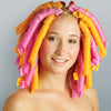 Spiral No-Heat Hair Curlers 18/30/40-Pack Heatless Curling Rods with Styling Hooks for Long & Medium Hair