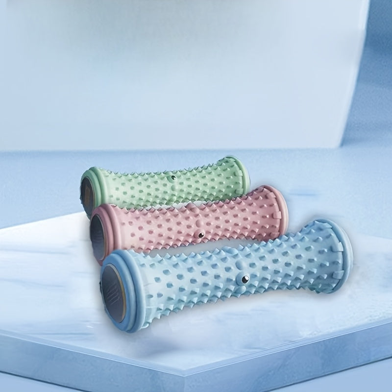 Deep Tissue Foot Massage Roller with Manual Speed Control – Medium Firmness Massager for Yoga & Fitness